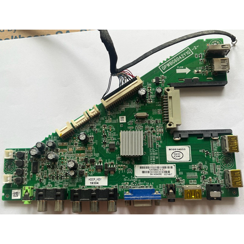 SAMPO聲寶 EM-32MA15D 液晶電視面板故障（主機板）拆賣