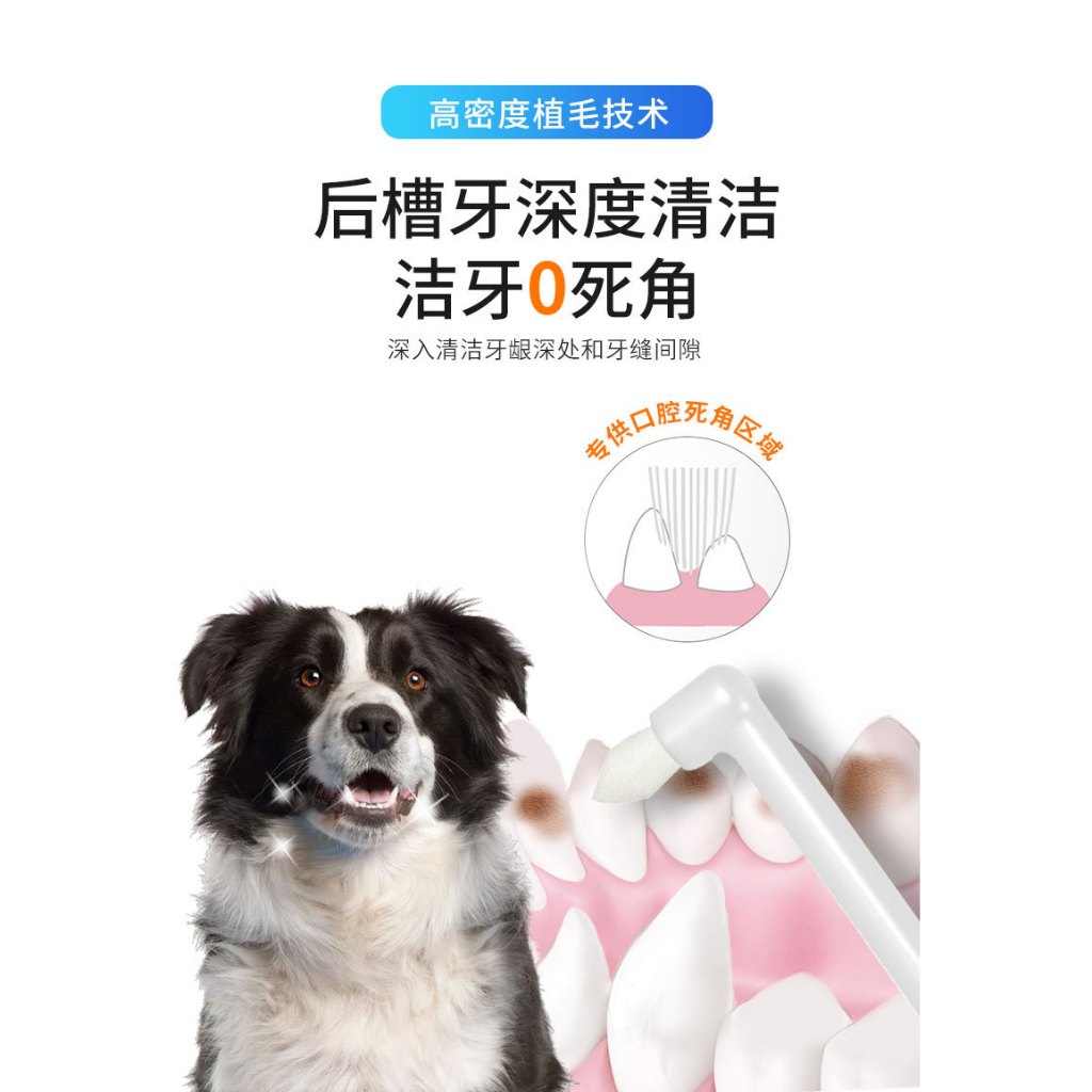 日本KOJIMA 寵物牙刷 360°牙刷 萬毛牙刷 狗牙刷 貓牙刷 寵物美容 潔牙 口腔清潔 潔牙 預防口臭 口齒保養