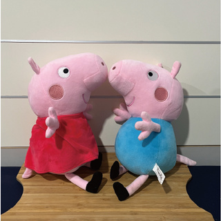 全新🌟正版佩佩豬 喬治娃娃 兩隻一起不拆售 粉紅豬小妹 peppa pig 玩偶 玩具