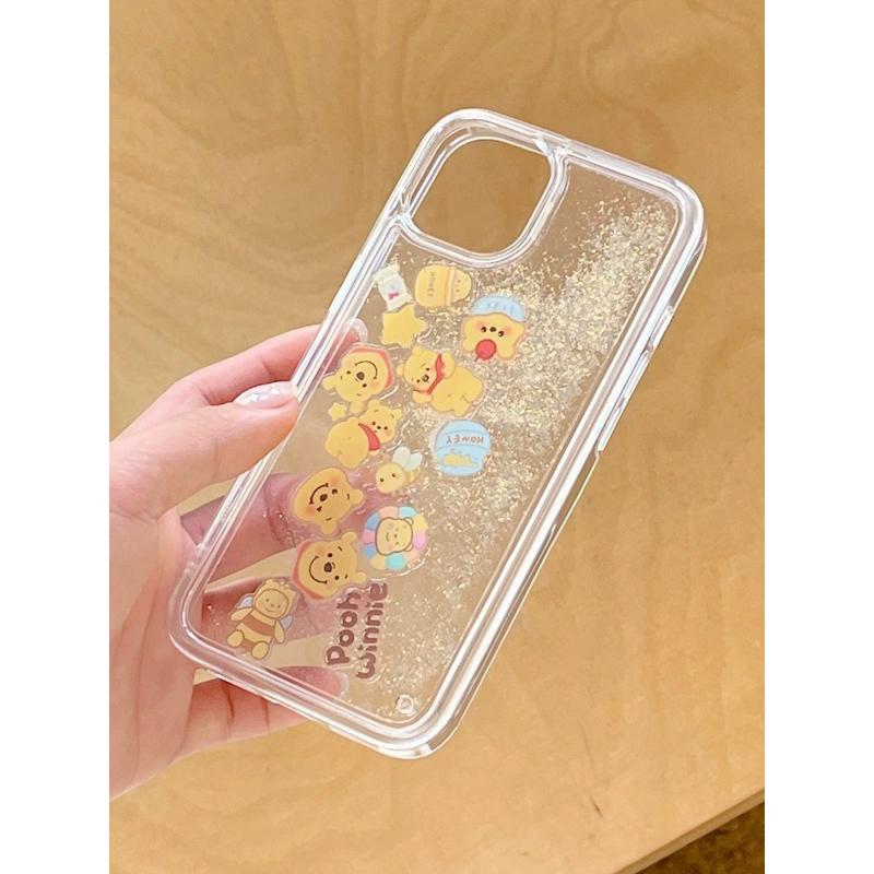 （全新未拆封）iphone15 pro max流沙維尼熊手機殼