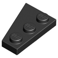 姜叔叔零件 LEGO 樂高 零件 Black  43723+43722