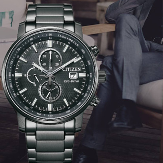 CITIZEN 星辰 Chronograph 亞洲限定 推薦款 計時光動能腕錶 43mm-CA0845-83E