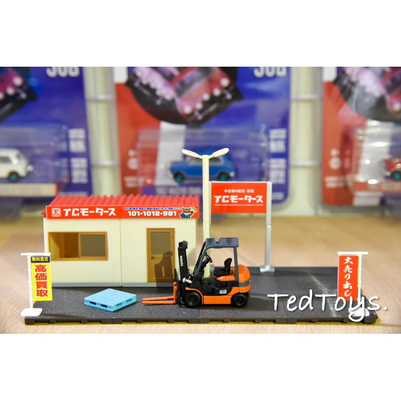 [TedToys]. 轉蛋·堆高機  全新未拆