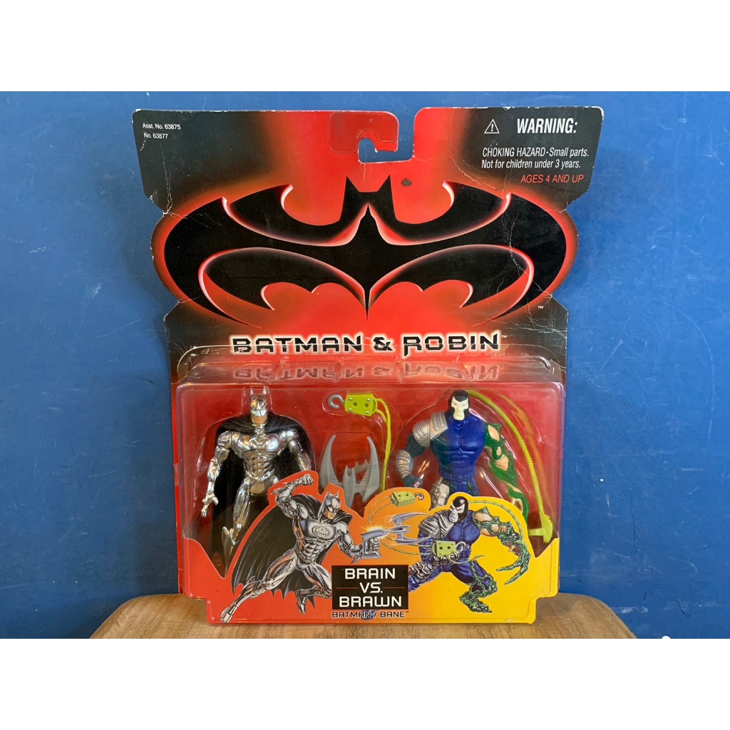 KENNER 肯納 BATMAN &amp; ROBIN 蝙蝠俠 BRAIN VS. BRAWN 雙人吊卡