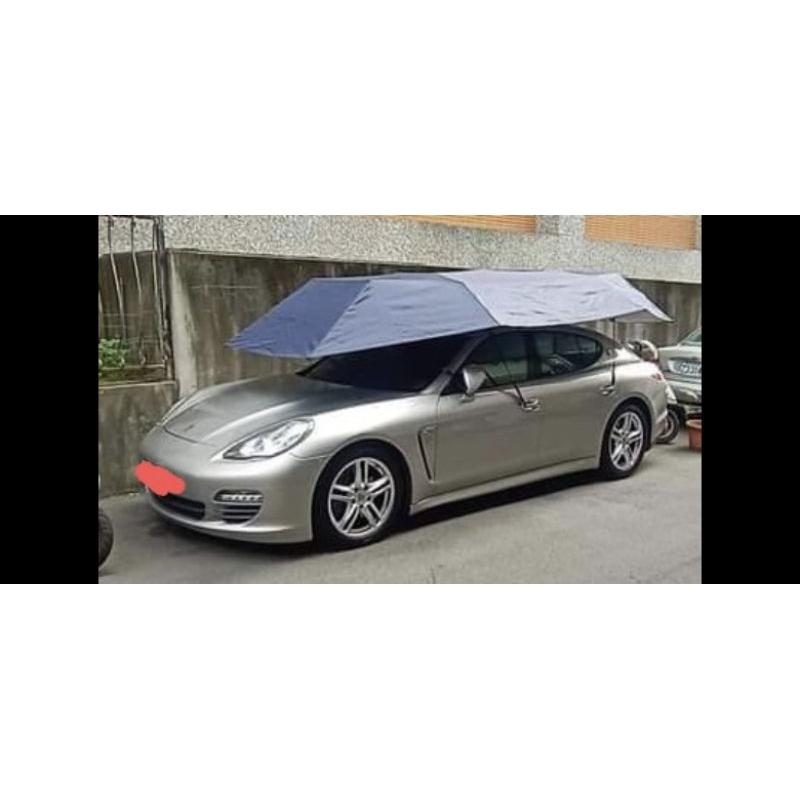 全自動汽車遮陽罩（5.2M)汽車車頂遮陽罩防曬防風萬元商品很新的二手出清
