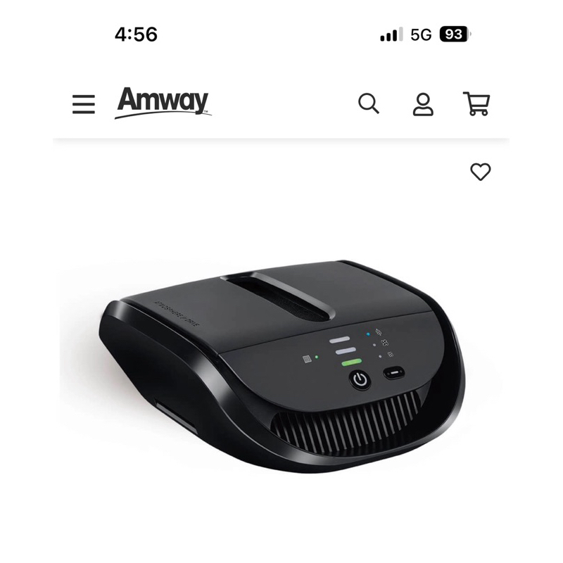 （客人保留）全新Amway 安麗車用空氣清淨機