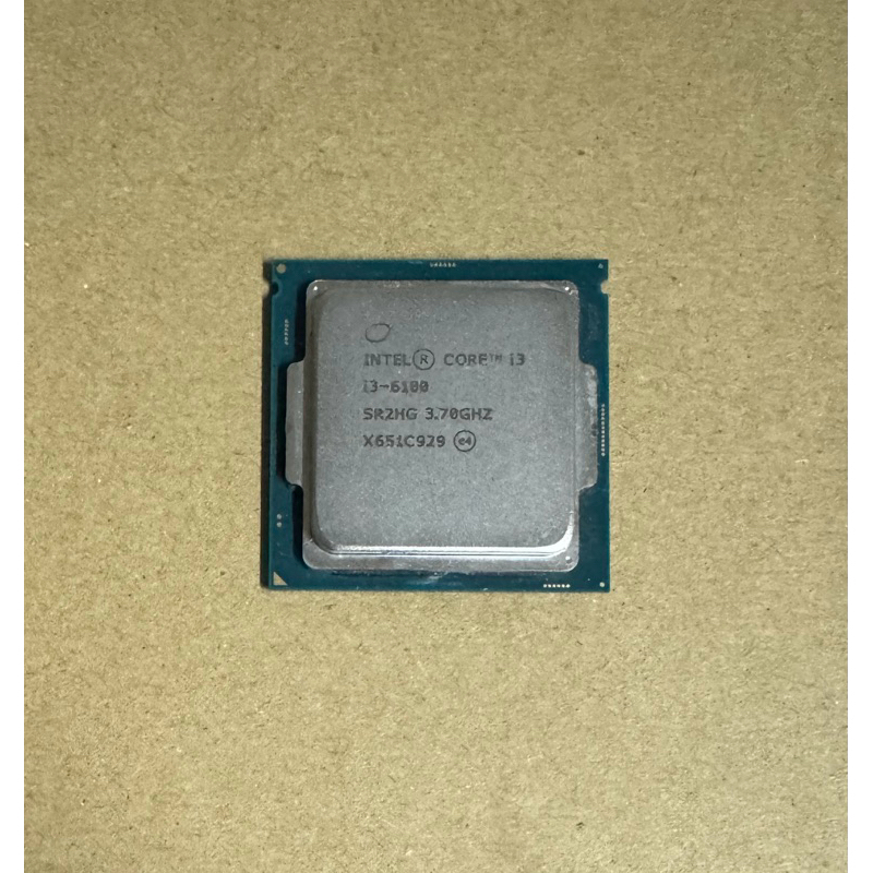 intel i3-6100 6代 CPU 1151腳位