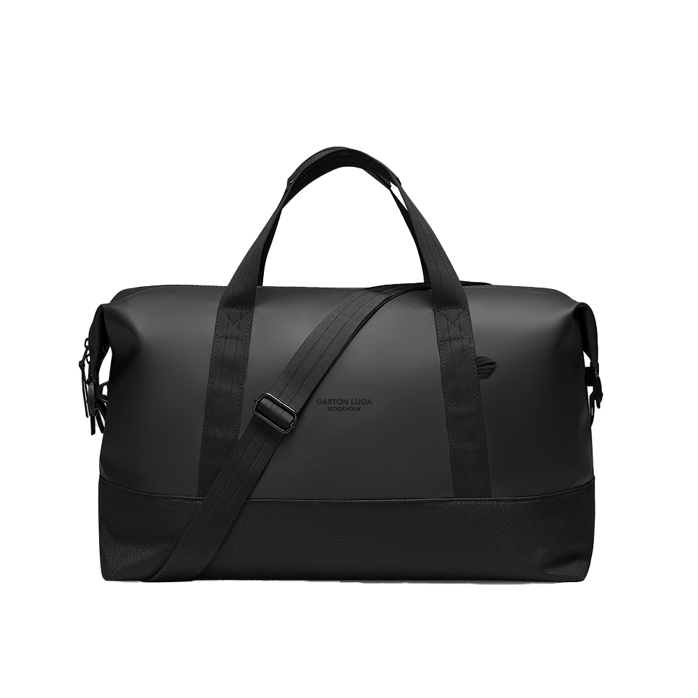 Gaston Luga Dash Duffel 休閒行李袋-經典黑【現貨】