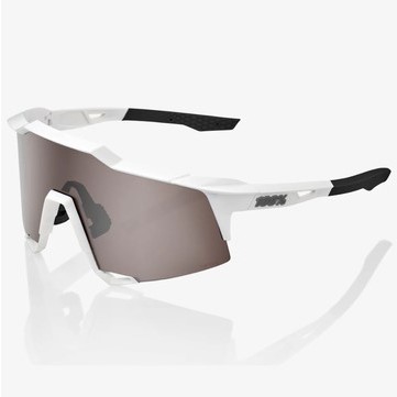 [100%] SPEEDCRAFT 銀白 HiPER鏡片 自行車風鏡 太陽眼鏡 墨鏡  巡揚單車