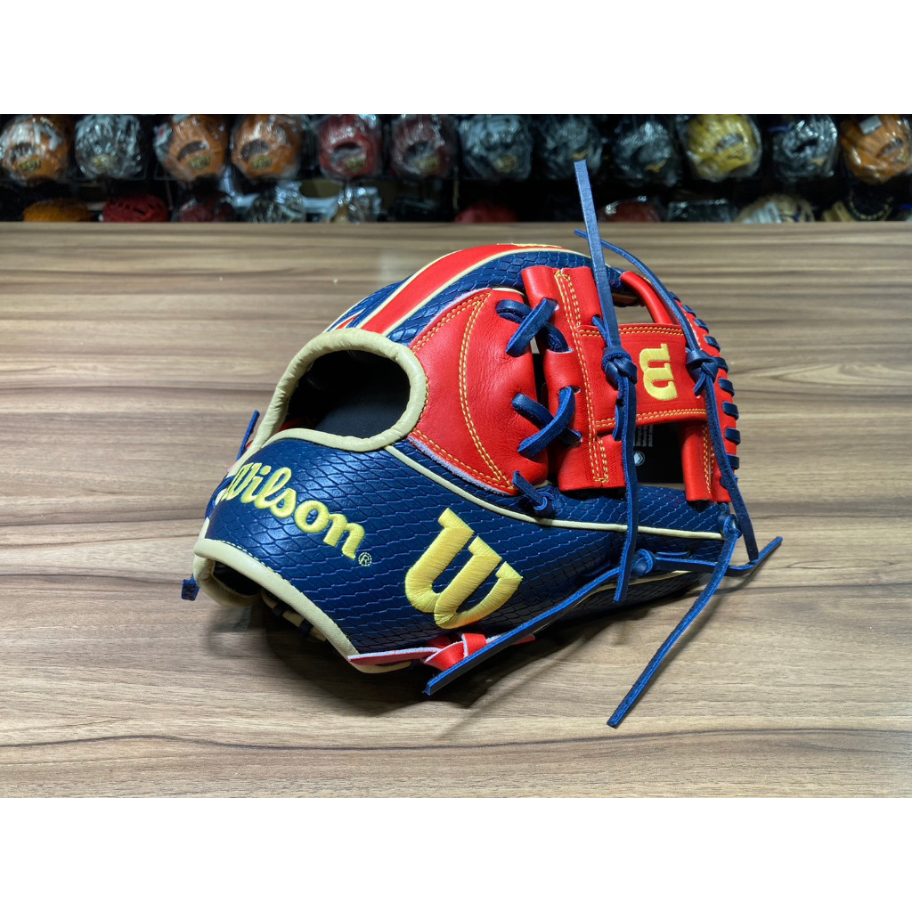 【熱火體育】Wilson A2K OA1GM 接球手套 深藍/紅 工字 11.5" WBW101629115