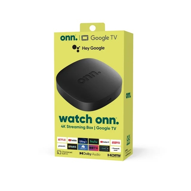 [出貨快] 全新 onn. Google TV 4K Streaming Box (New, 2023)