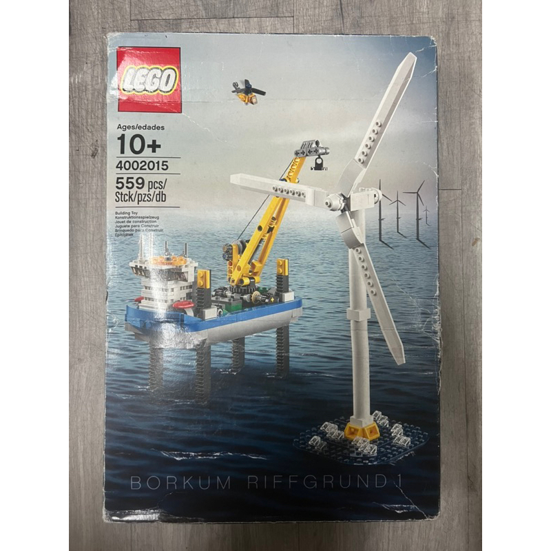 《蘇大樂高賣場》LEGO 4002015 員工禮(全新)博爾庫姆岩盤風力發電場
