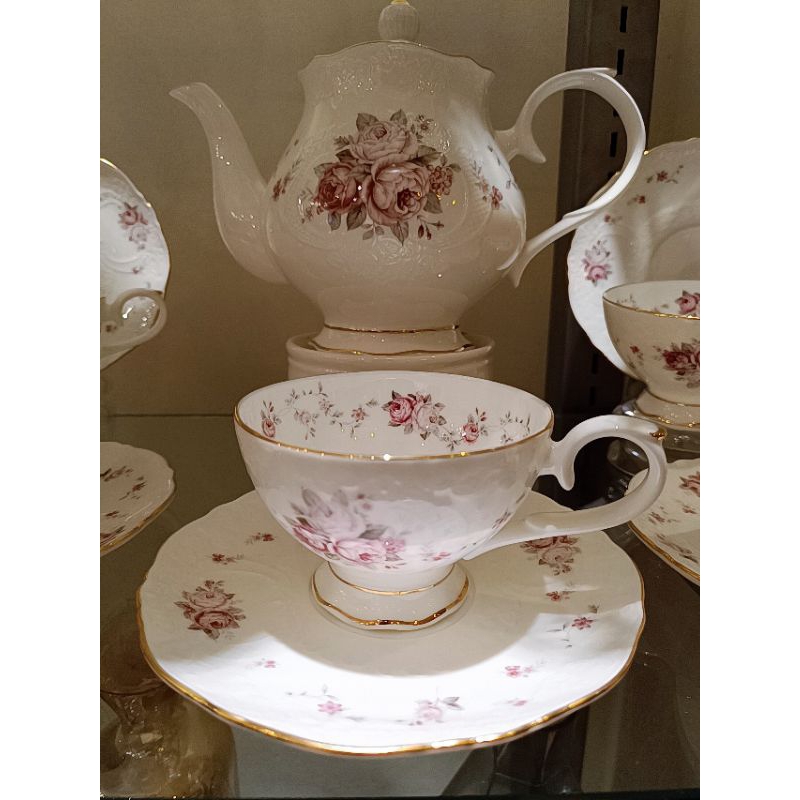 英國皇家公爵瓷器高級骨瓷咖啡杯茶杯午茶組