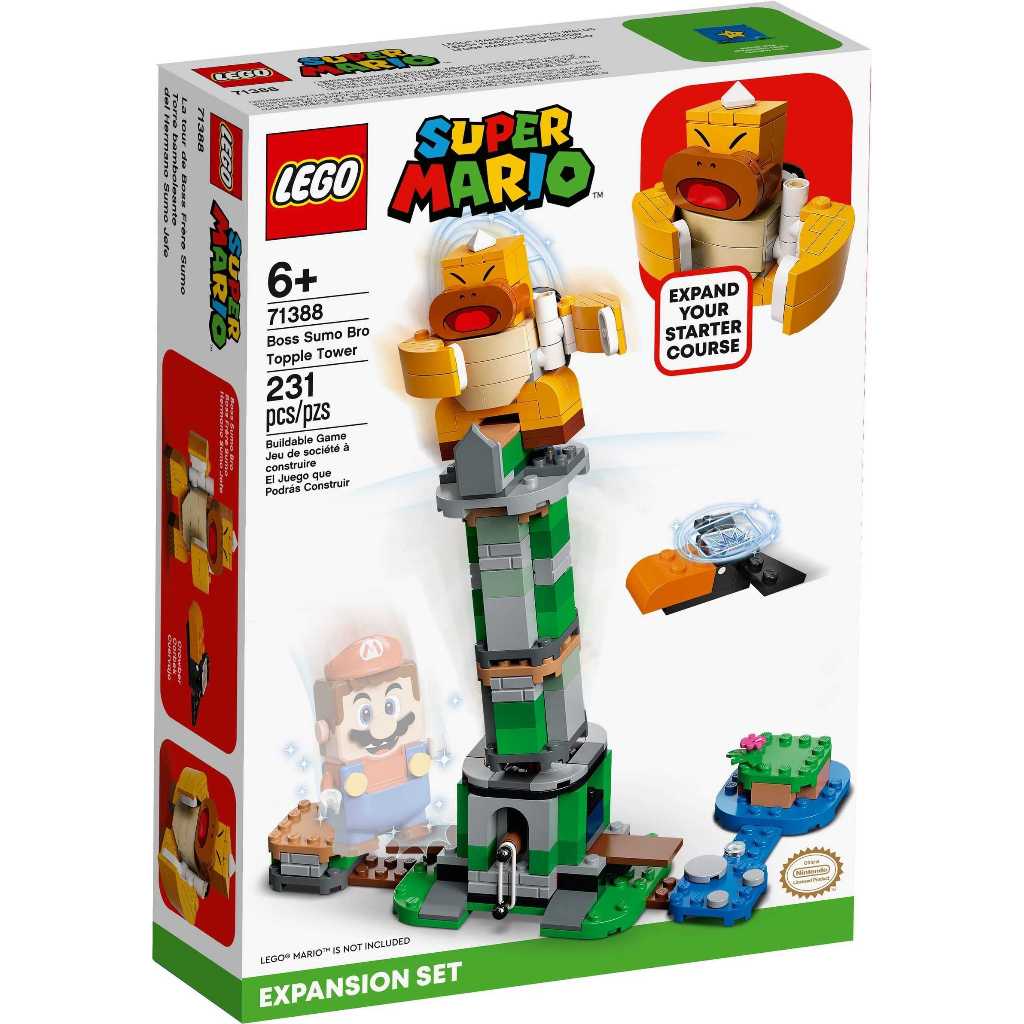 LEGO 樂高 71388 老大KK 搖搖塔 超級瑪利歐系列 Mario 擴充