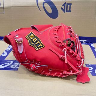 ZETT捕手手套 棒壘球手套 日本硬式訂製牛皮 日本紅 BPGT-3SP32JP