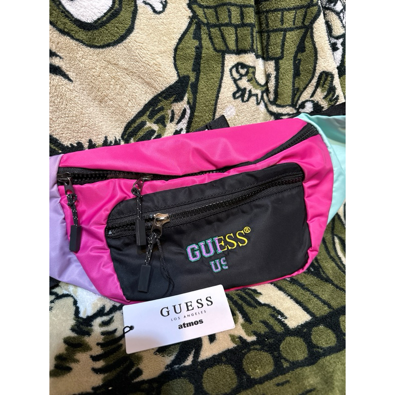 生日快樂 GUESS 腰包 胯包 斜肩包