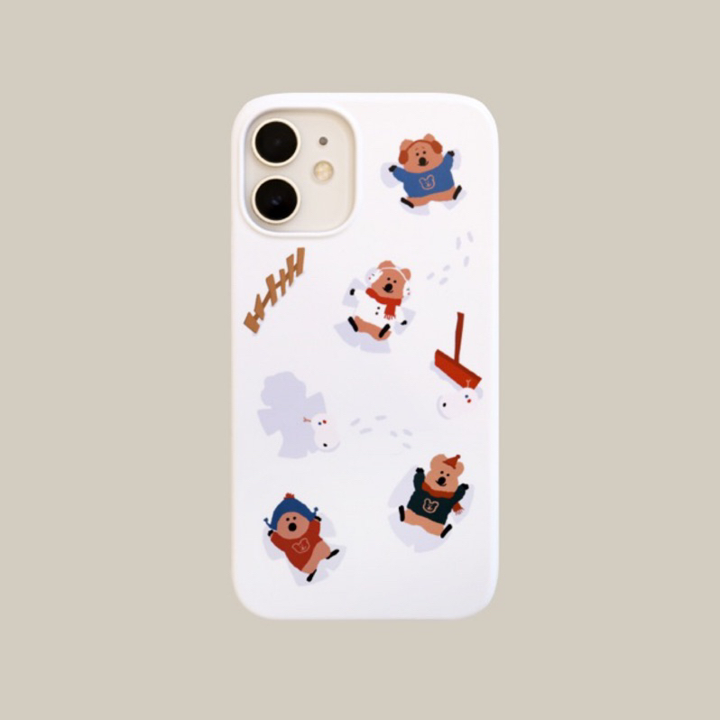 【現貨】🔥RULA代購🇰🇷 Dinotaeng 冬季 iPhone 11 12 13 14 pro 手機殼 硬殼