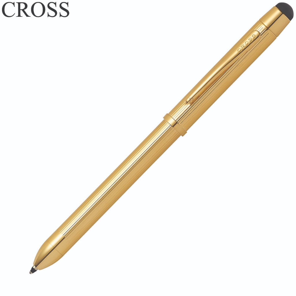 【Penworld】CROSS高仕TECH3 23K鍍金觸控3功能筆 AT0090-12