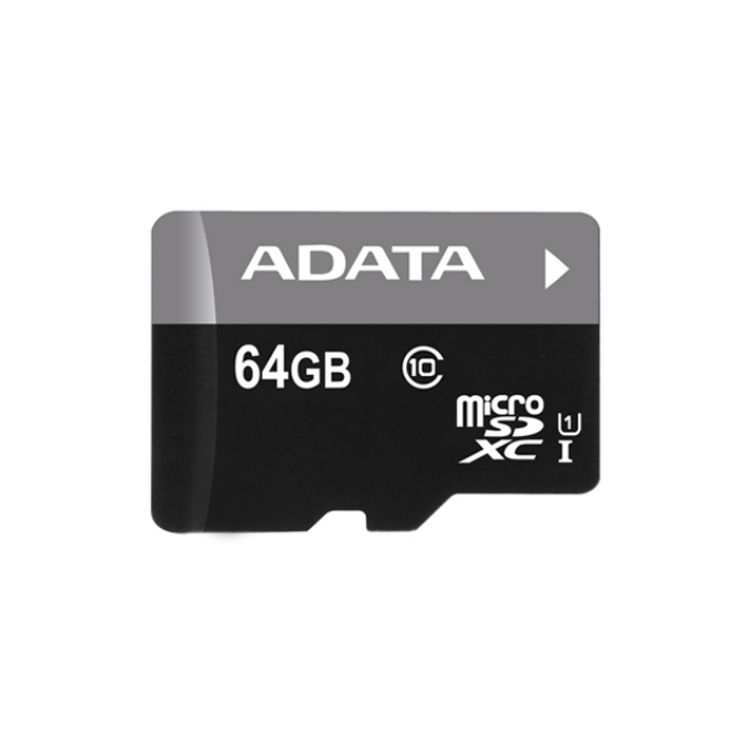 ADATA威剛記憶卡 Micro-sd 64G CL10 UHS-I U1 墊腳石購物網