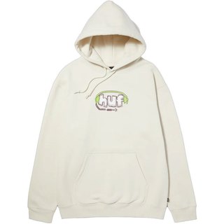 【HUF】A31849 PLUG ME IN PULLOVER HOODIE 帽T (骨白色) 化學原宿