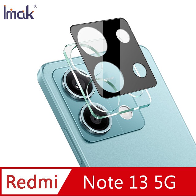 Imak 艾美克 Redmi 紅米 Note 13 5G 鏡頭玻璃貼(一體式)(曜黑版)
