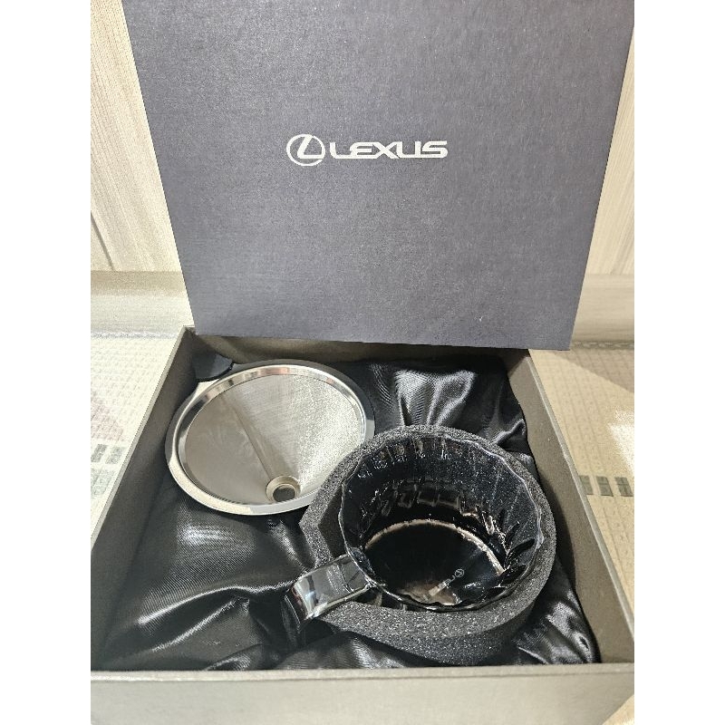 【現貨】Lexus聯名tittot琉園手沖咖啡壺組/全新附提袋