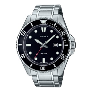卡西歐 CASIO / MDV-107D-1A1 / 指標系列 (附錶盒) 旋入式背蓋 防水200米