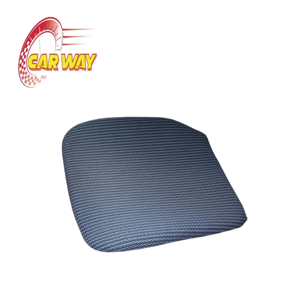 CAR WAY 3D透氣涼感減壓坐墊(銀灰)