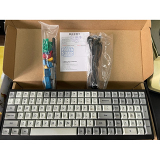【Vortexgear】 Tab90 90% PBT DSA鍵帽 機械鍵盤 雙模 cherryMX(黑軸)