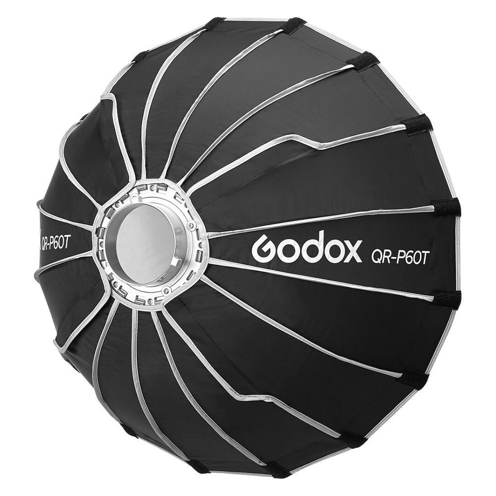 Godox 神牛 QR-P60T 快裝拋物線柔光罩 60cm 保榮卡口 柔光箱 網格另購 卡盤可換 相機專家 公司貨