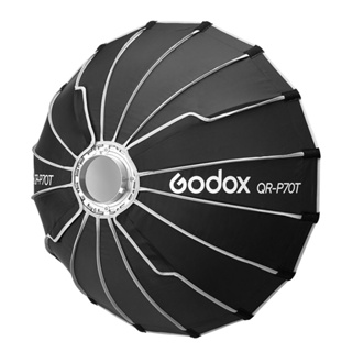 Godox 神牛 QR-P70T 快裝拋物線柔光罩 70cm 保榮卡口 柔光箱 網格另購 卡盤可換 相機專家 公司貨