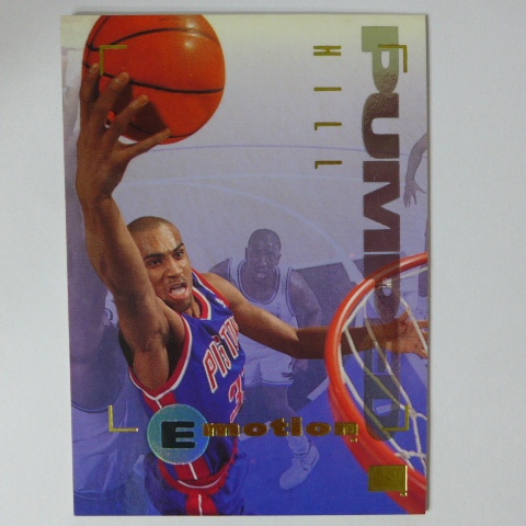 ~Grant Hill/格蘭特·希爾~名人堂/好好先生 1995年SkyBox Emotion RC.NBA籃球新人卡