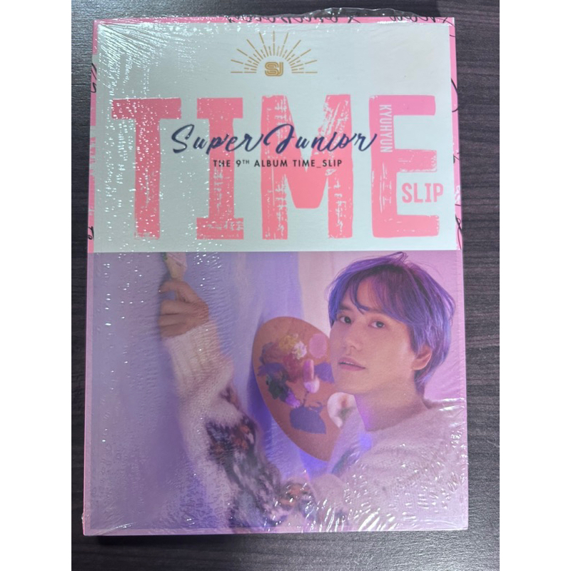SUPER JUNIOR 第九張正規專輯TIME SLIP 藝聲 圭賢 大隊 空專無小卡 只有CD 全新沒有聽過