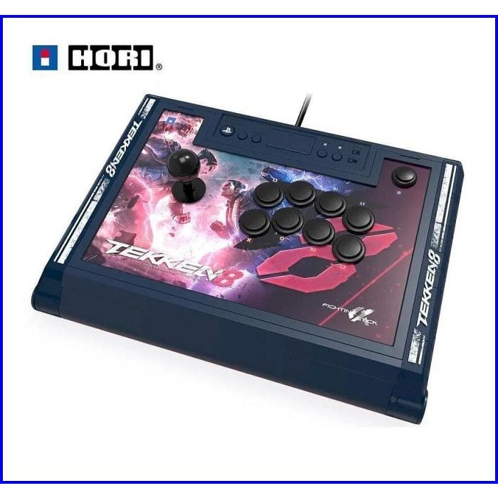 PS5 PS4 HORI 原廠 Fighting STICK 大型 格鬥搖桿 鐵拳8 SPF-037A【四張犁電玩】