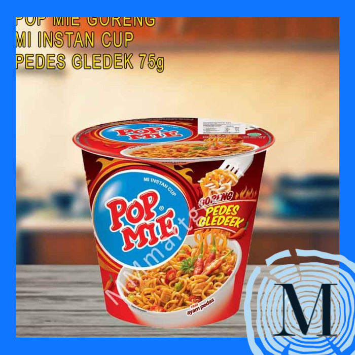 印尼 POP MIE CUP GORENG PEDES GLEDEK 風味杯麵 POPMIE MKFD05 #4