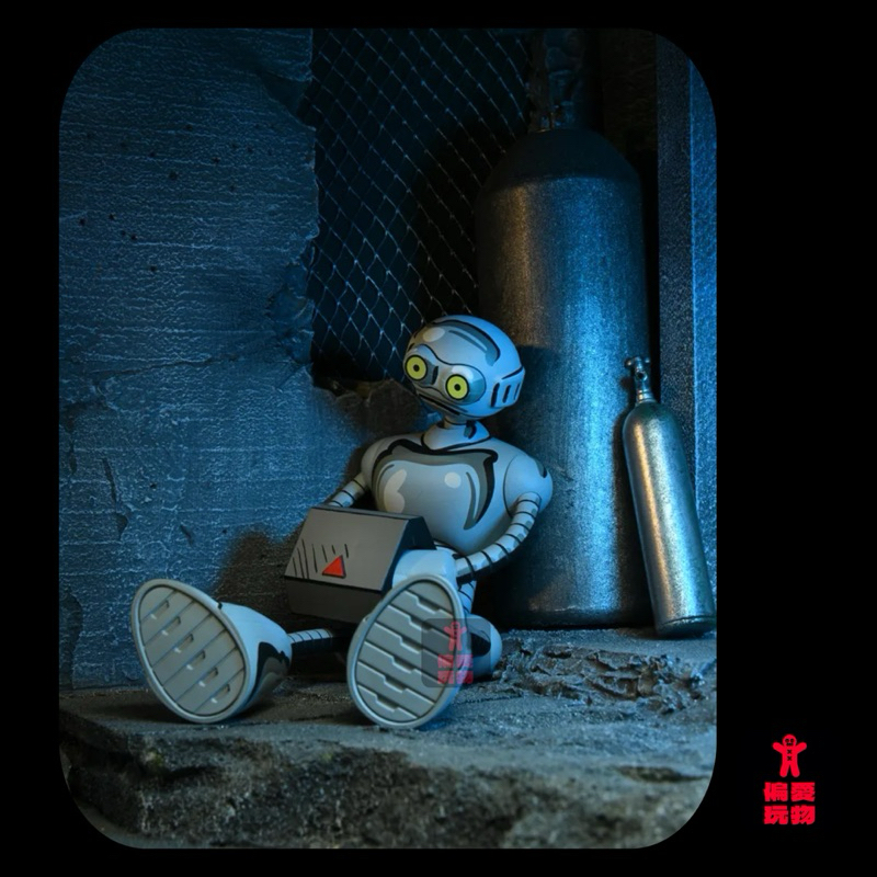 偏愛玩物👾《忍者龜 富德托教授》NECA 正版 Fugitoid 電子人 機器人 漫畫版 可動公仔