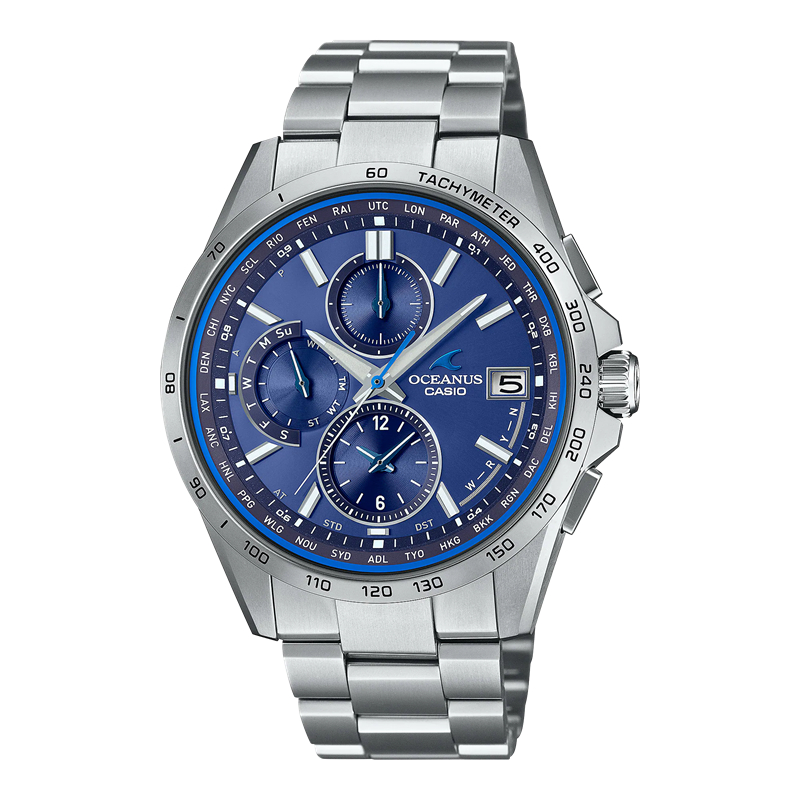 日本直送 OCW-T2600-2A3JF卡西歐 CASIO Oceanus 鈦光動能電波世界時間男士手錶