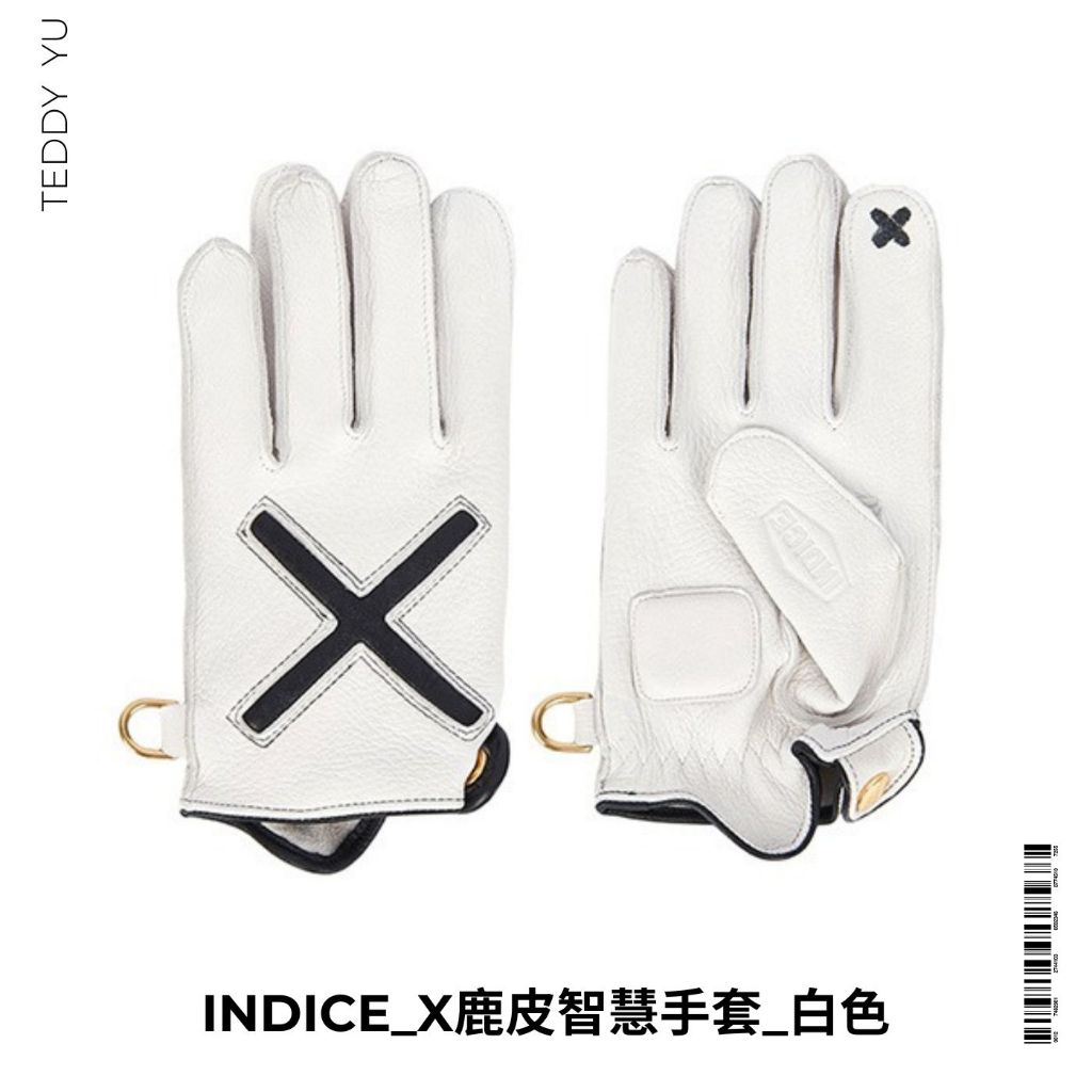 😎INDICE_x鹿皮智慧手套_白色😎手套 #鹿皮 #薄款