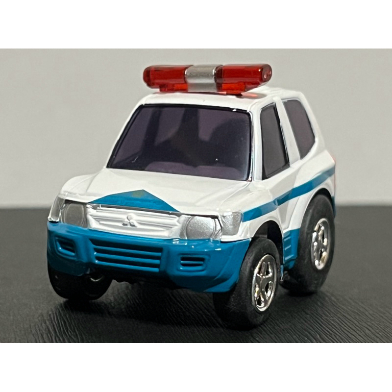 TAKARA TOMY CHORO Q 阿Q迴力車 MITSUBISHI PAJERO NP 4WD 警察車 三菱 汽車