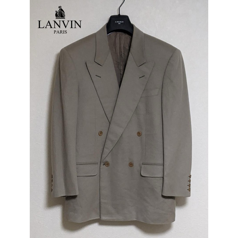 LANVIN PARIS 羊絨西裝夾克 外套 義大利製 浪凡