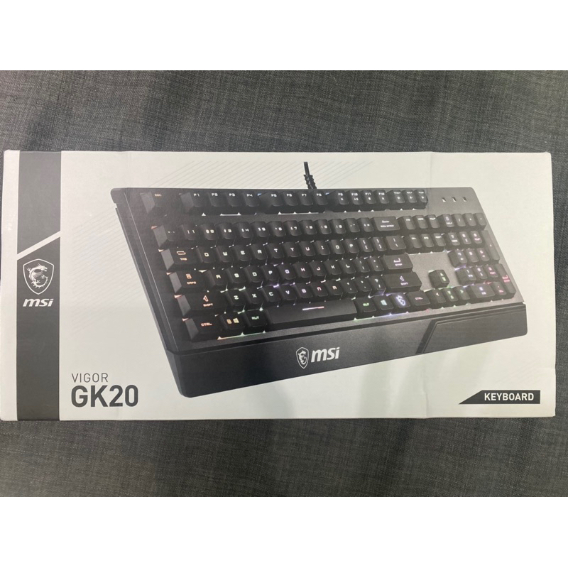 [全新] MSI 微星VIGOR GK20 電競鍵盤