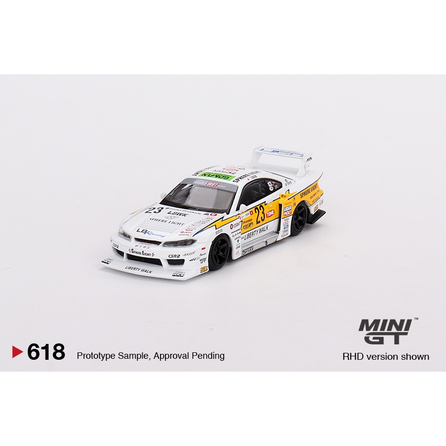 【模物雜貨店】MINI GT No.618 日產 LB-Super S15 #23 2022 古德伍德速度節