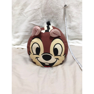 早期迪士尼園區花栗鼠奇奇蒂蒂娃娃沙包靠枕日本製絕版品