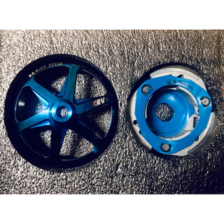 《贈送皮帶》城北 KRV 彩鈦鍛造碗公+自潤軸承離合器組（倉1833222535）