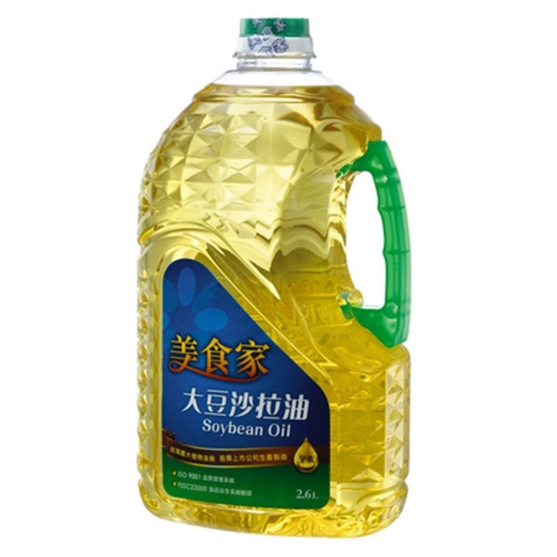 【台灣現貨24H出貨】美食家 大豆沙拉油 2.6L/罐