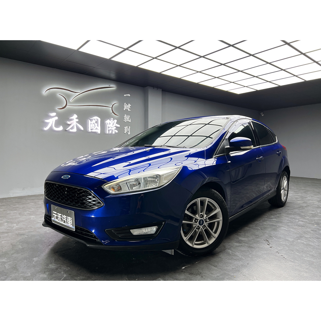 2016 Ford Focus 5D EcoBoost 180汽油時尚型 1.5 競速藍