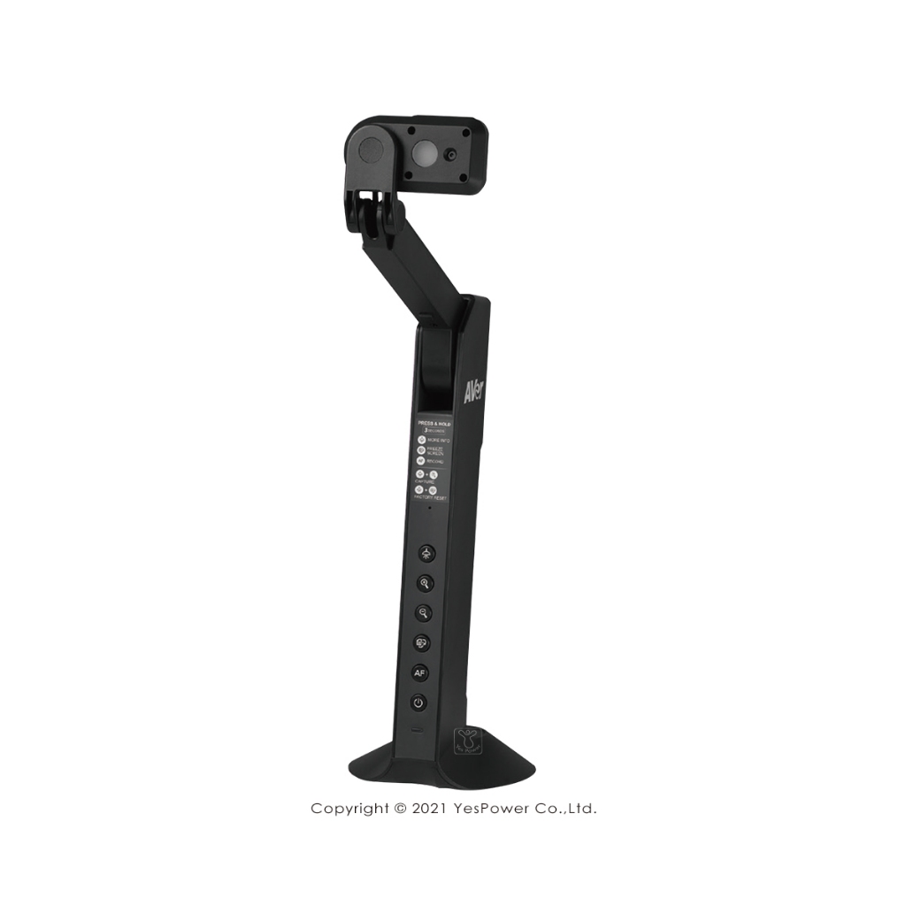 【含稅】M11-8MV AVer USB機械式手臂實物投影機/遠距教學實物攝影機800萬畫素/full HD 1080p