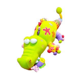 📣愛玩家文化【TOLO 搖滾鱷魚】感統玩具 布質 趣味 遊戲 嬰幼兒 小肌肉 顏色 形狀 學習 聽覺 觸覺 抓握 聲音