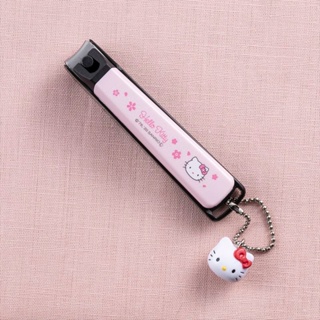 日本製 KAI 貝印 Hello Kitty 指甲剪(S) 花櫻 指甲刀 和風＊花小小＊