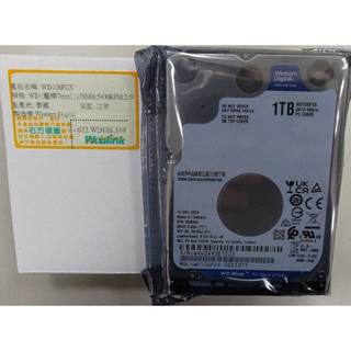 【鄰家好電腦】WD [藍標7mm] 1TB 2.5吋硬碟(WD10SPZX)